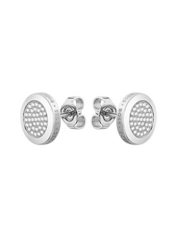 Hugo Boss Medallion Ohrstecker Silber